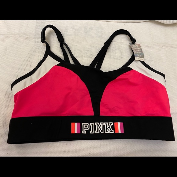PINK Victoria's Secret Other - PINK VS Ultimate Sports Bra Light Support Med NWT